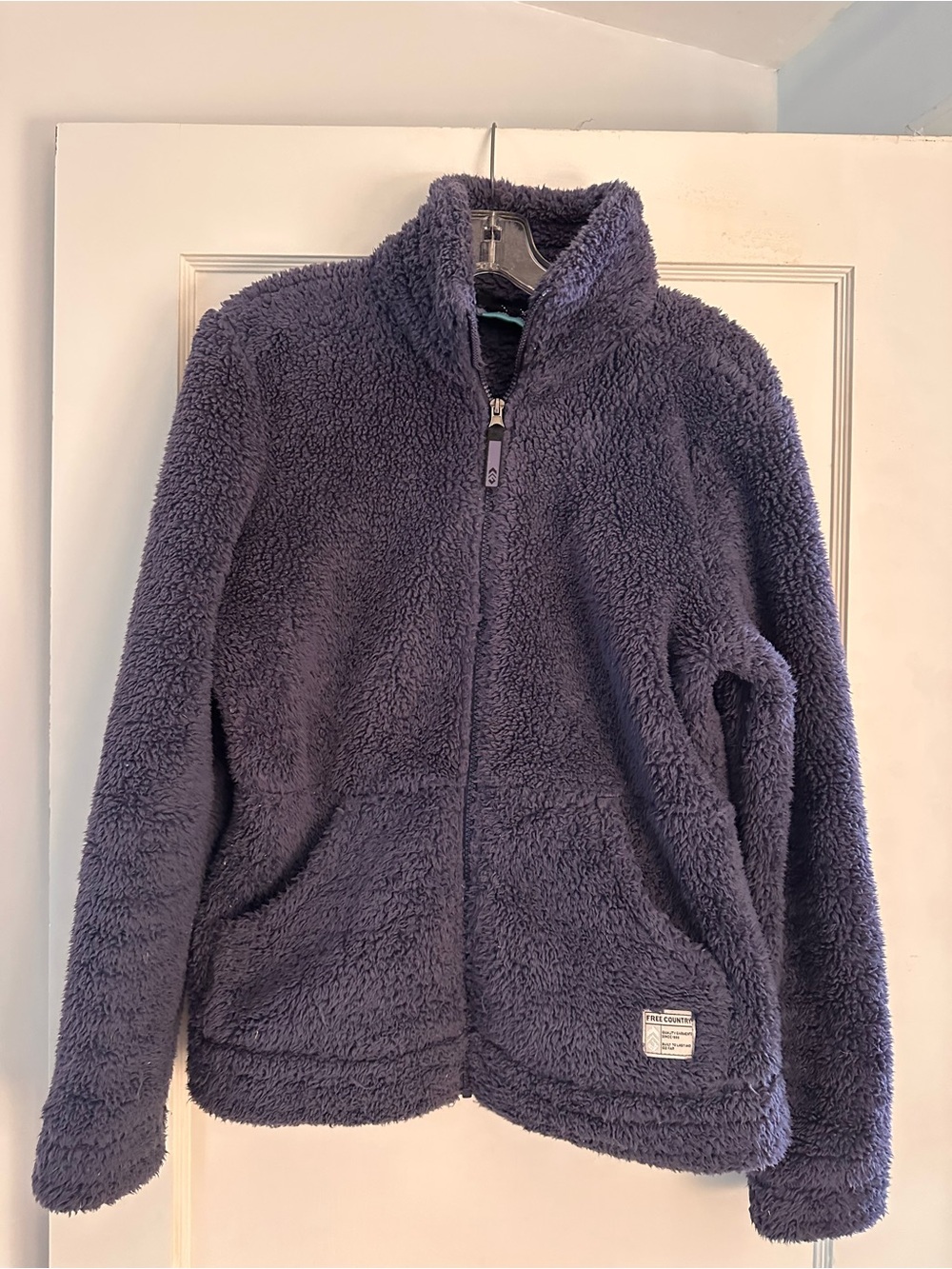 Free Country Plush Full-Zip Jacket - Dark Purple